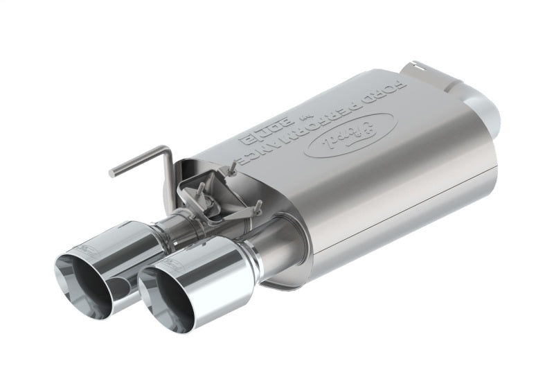 Ford Racing 2024 Mustang 2.3L Extreme Active Axle-Back - Chrome Tip M-5230-M2EC M-5230-M2EC Photo - Unmounted