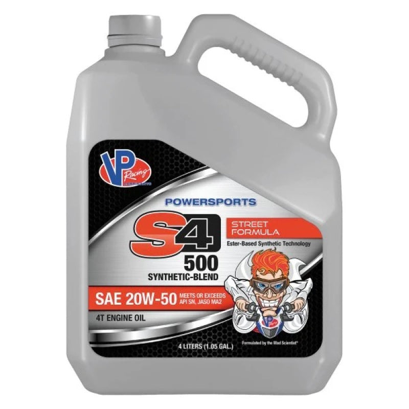 VP Racing Lubricants S4-500 20W50 Semi-Syn 4L VP7140504 VP7140504 User 1