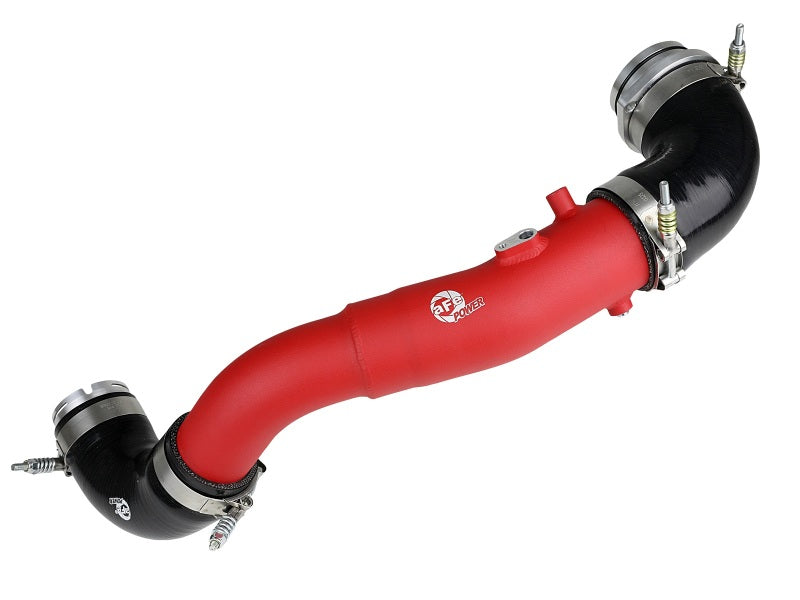 aFe 2020 Toyota Supra 3.0L 3in Red Intercooler Tube - Hot 46-20398-R 46-20398-R Photo - Primary