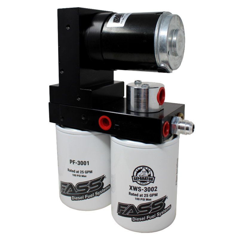 FASS Fuel Systems FASS 98.5-04.5 Dodge 2500/3500 Cummins 165gph Titanium Fuel Air Separation System TS D08 165G TSD08165G TSD08165G User 1