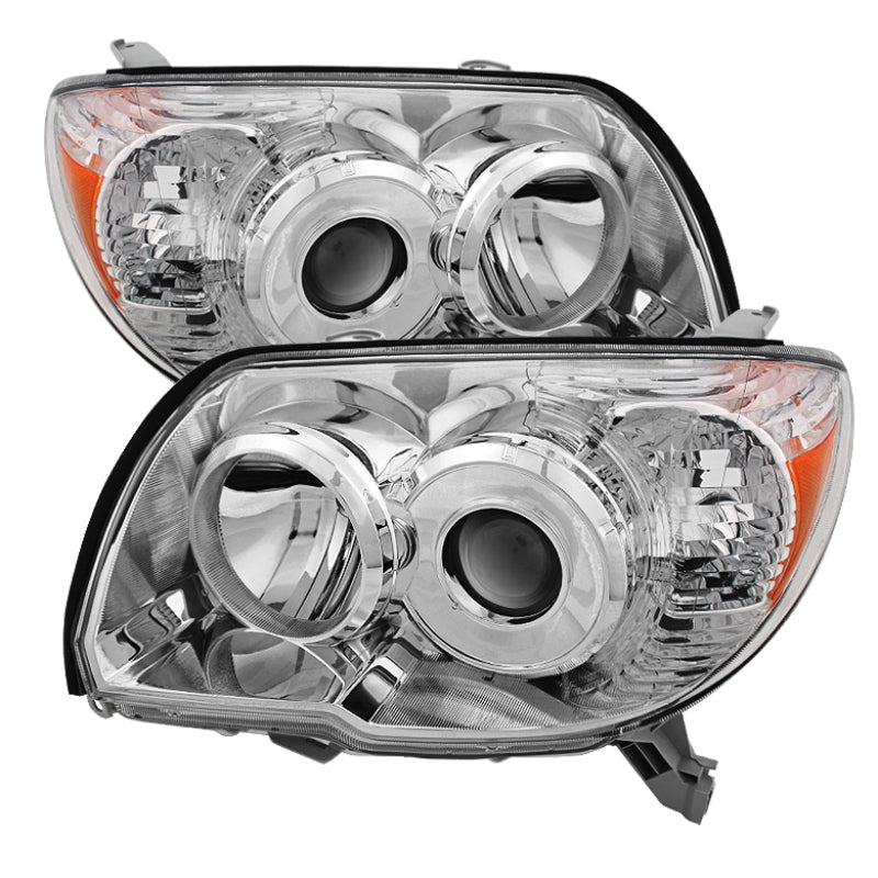 SPYDER Xtune Toyota 4Runner 06-09 Crystal Headlights Chrome HD-JH-T4R06-AM-C 9023743 9023743 Photo - Primary