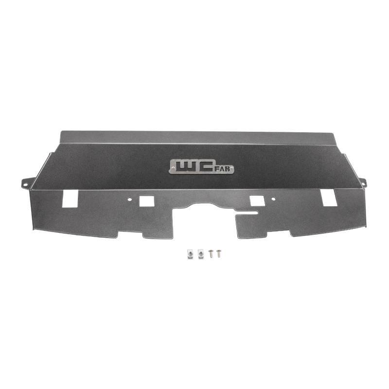 Wehrli 13-18 Cummins Fabricated Aluminum Radiator Cover - Brizzle Blue WCF100546-BRZ WCF100546-BRZ Photo - Primary