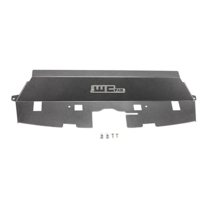 Wehrli 13-18 Cummins Fabricated Aluminum Radiator Cover - Fine Texture Black WCF100546-FTB WCF100546-FTB Photo - Primary