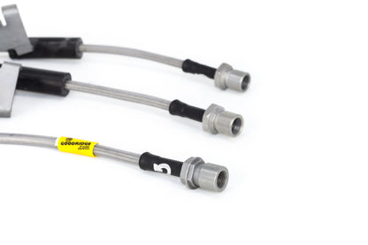 Goodridge 08-13 Chevrolet Silverado (w/ Rear Drum w/o Active Brake Control) SS Brake Lines 14125 14125 Photo - out of package