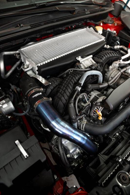 Torque Solution 2022+ Subaru WRX / 19-23 Subaru Ascent Titanium Top Mount Charge Pipe - Brushed TS-SU-812 TS-SU-812 User 1