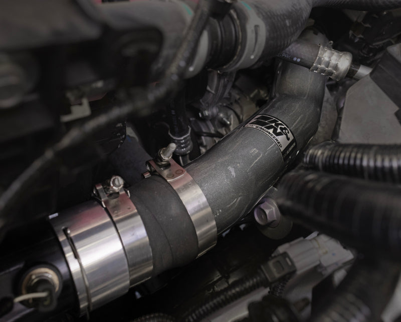 K&N Engineering K&N 2024 Toyota Tacoma Turbo Charge Pipes 77-1023KC 77-1023KC Photo - Mounted