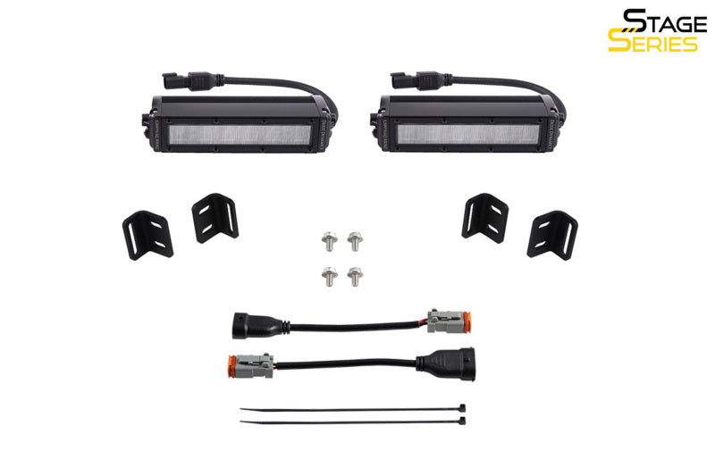 Diode Dynamics 2022 Toyota Tundra SS6 LED Fog Light Kit - Amber Wide DD7419 DD7419 User 8