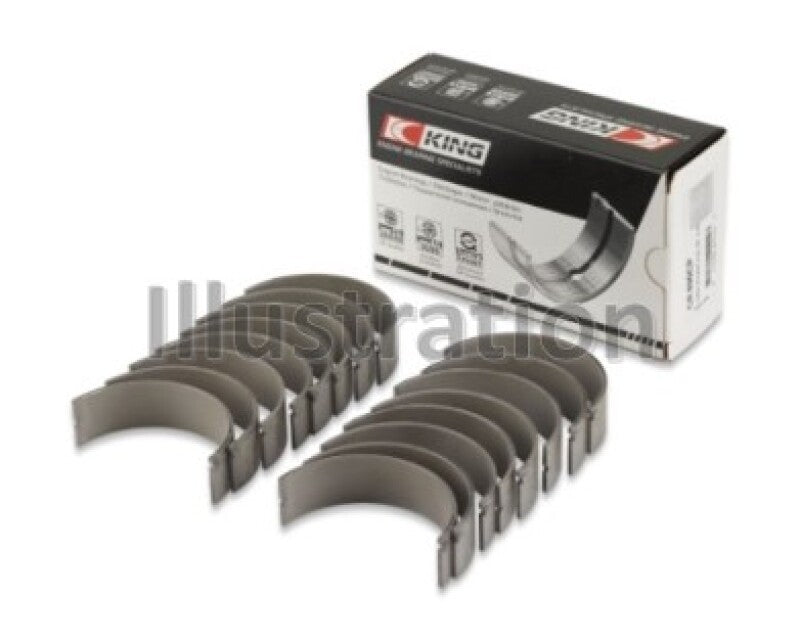 King Engine Bearings King Nissan VK56DE / VK56VDS / VK45DE / VK50VE (Size 0.50 Oversized) Rod Bearing Set CR8051CP0.5 CR8051CP0.5 Photo - Primary