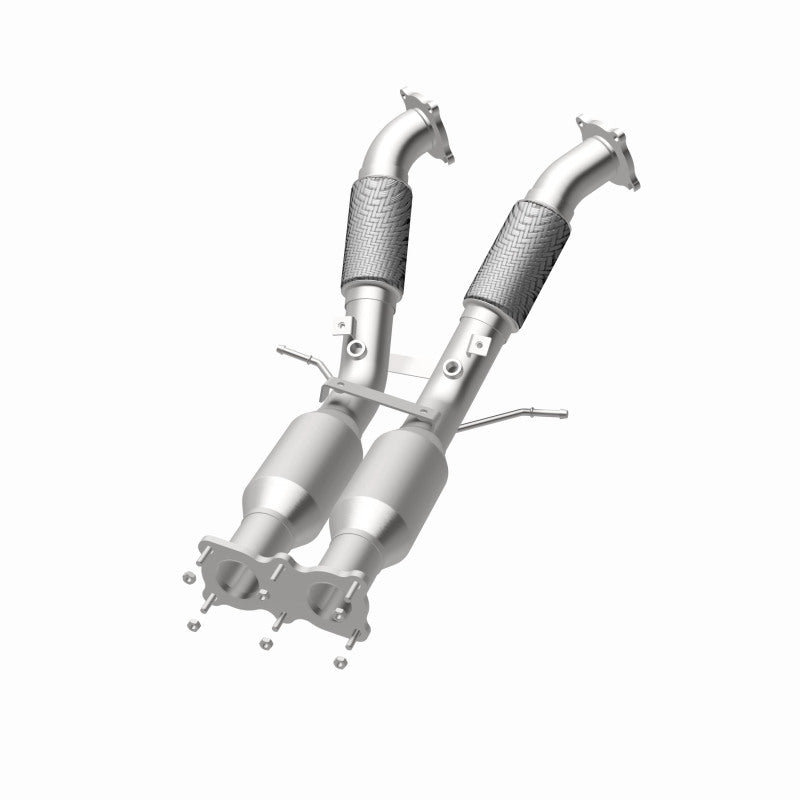 MagnaFlow Volvo OEM Grade Federal / EPA Compliant Direct-Fit Catalytic Converter 51627 360 Degree Image Set