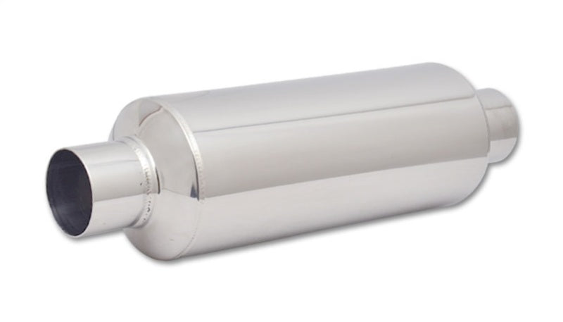 Vibrant Large Diameter Bottle Style Resonator, 2.5" inlet/outlet x 18" long 17930 Photo - Primary