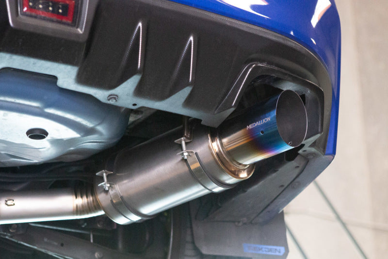 Revel 15-21 WRX/STi 11-14 WRX STi 08-14 WRX Ultra Ti Titanium Single Exit Catback Exhaust T60188R T60188R User 1