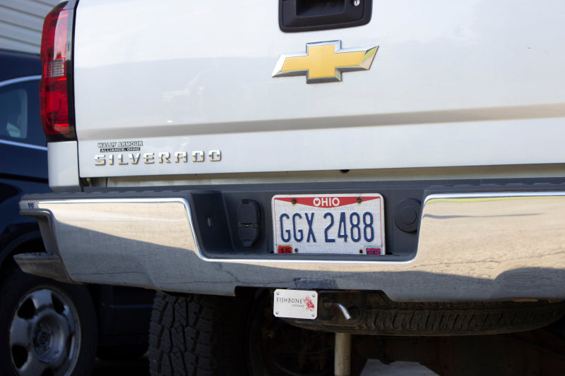 Fishbone Offroad Hitch Cover - 2In Hitch - Black Powdercoated Steel FB32096 FB32096 Photo - lifestyle view