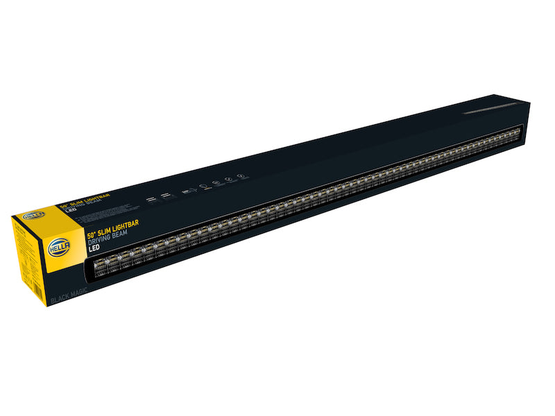 Hella Universal Black Magic 50in Thin Light Bar - Driving Beam 358176331 358176331 Photo - in package