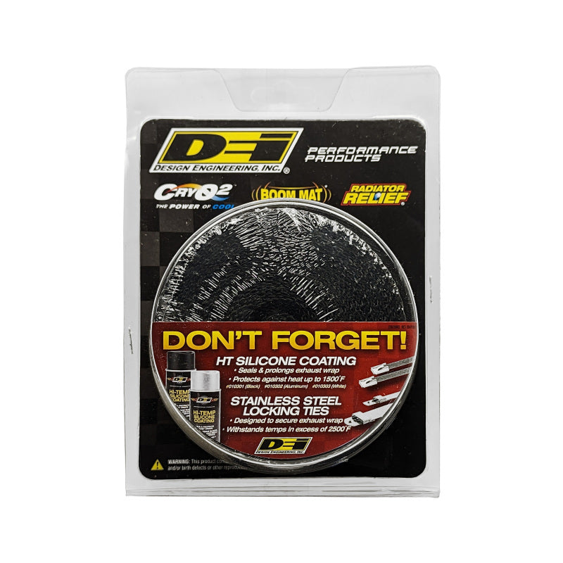 DEI Exhaust Wrap 2in x 25ft - Black 10099 10099 Photo - Unmounted