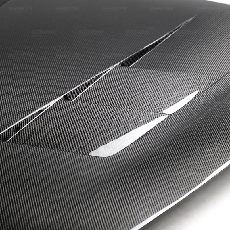 Seibon Carbon Fiber Hood for 2018-2023 Kia Stinger HD18KIST-TS Photo - Primary