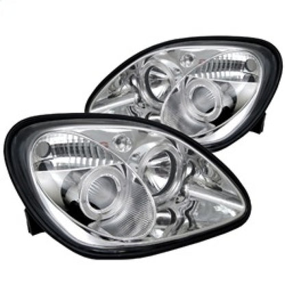 Spyder Mercedes Benz SLK 98-04 Projector Halogen Model- LED Halo Chrm PRO-YD-MBSLK98-1PC-HL-C 5011206 5011206 Photo - Primary
