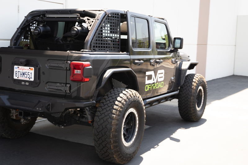 DV8 Offroad 18-23 Jeep Wrangler JL 4 Door FS-15 Series Rock Sliders SRJL-07 SRJL-07 Photo - Unmounted