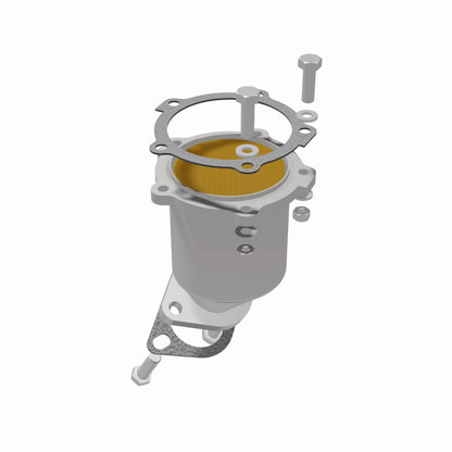 MagnaFlow Hyundai Santa Fe HM Grade Federal / EPA Compliant Direct-Fit Catalytic Converter 24241 360 Degree Image Set