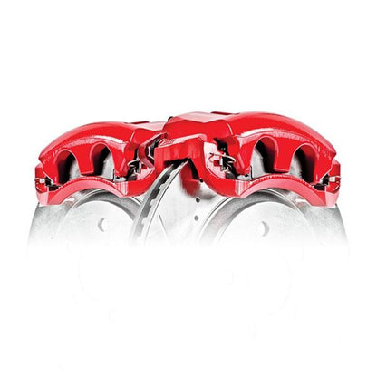 PowerStop Power Stop 03-06 Mitsubishi Lancer Front Red Caliper (Pair) S6234 S6234 User 1