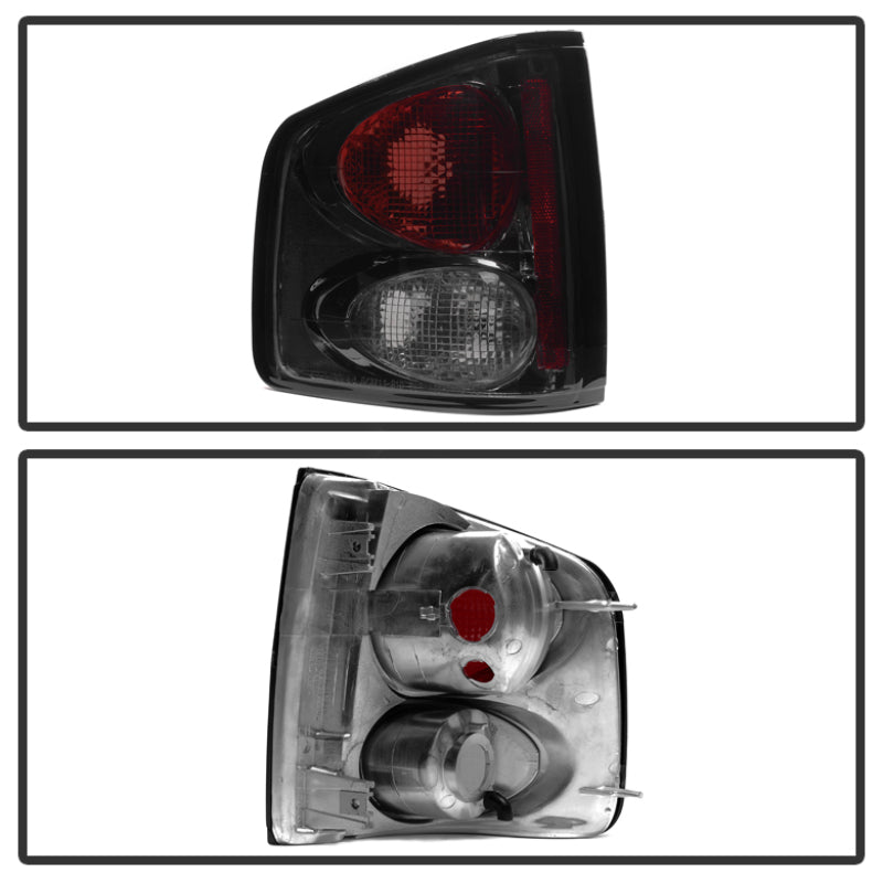 Spyder Chevy S10 94-04/GMC Sonoma 94-04/Isuzu Hombre 96-00 Euro Tail Lights Smke ALT-YD-CS1094-SM 5001962 5001962 User 1