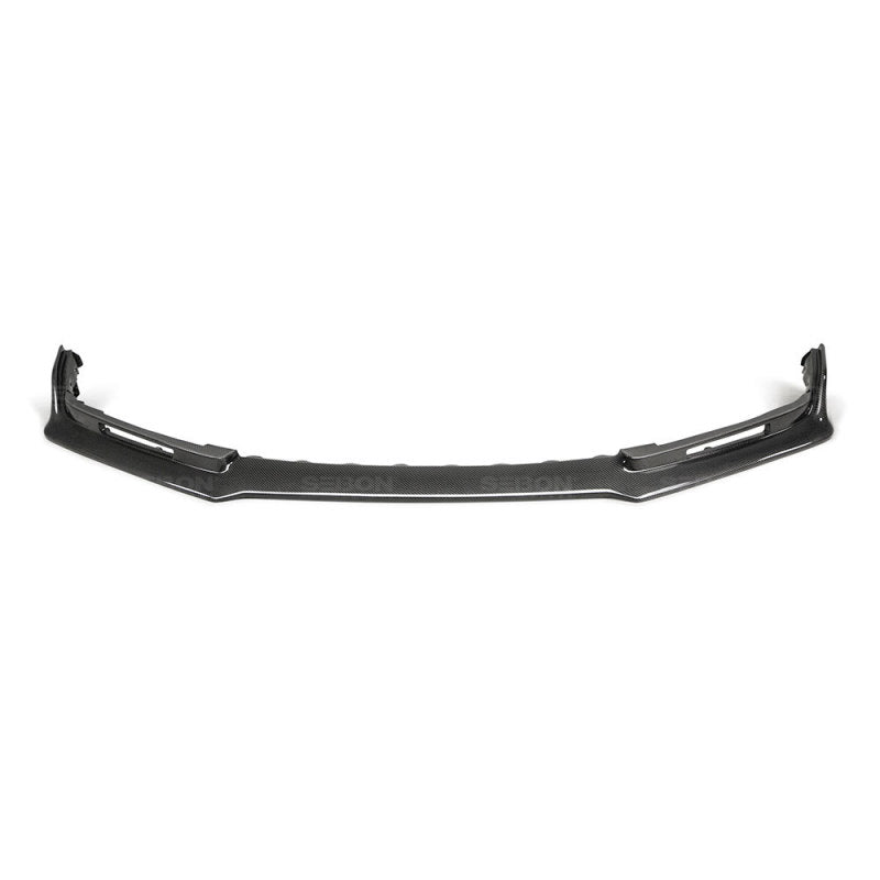 Seibon 2017 Honda Civic Type-R TA-Style Gloss Carbon Fiber Front Bumper Lip FL17HDCVR-TA FL17HDCVR-TA Photo - Primary