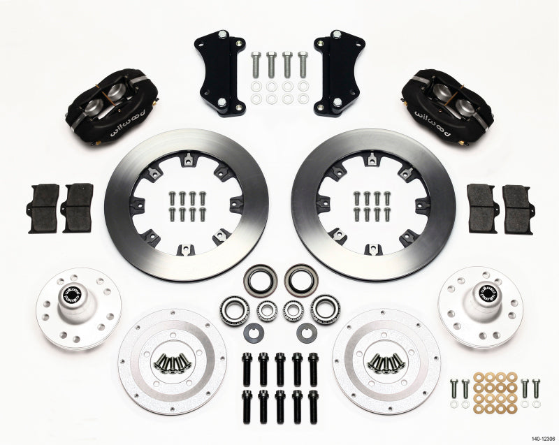 Wilwood FDL Front Kit, 12.19",Heidts Tri -5,2 inch Drop Spindle 140-12306 Photo - Primary