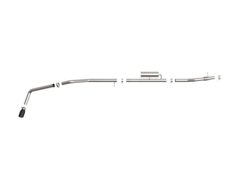 aFe Apollo GT Series 3in 409 SS Cat-Back Exhaust 19-20 Ford Ranger 2.3L w/ Black Tips 49-43118-B 49-43118-B Photo - Unmounted