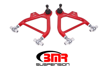 BMR 79-93 Fox Mustang Lower A-Arms (Coilover Only) w/ Adj. Rod End and Tall Ball Joint - Red AA039R AA039R Photo - Primary