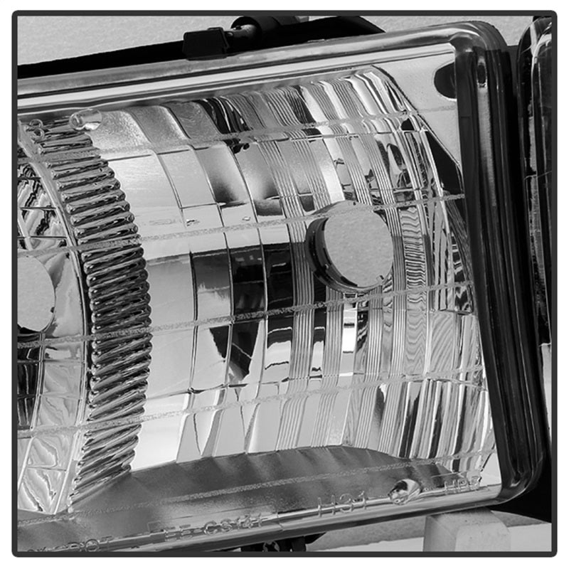 SPYDER Xtune Dodge Ram Sport Model Only 1999-2002 OEM Headlights Chrome HD-JH-DR99-SP-C 9032165 9032165 Photo - Unmounted