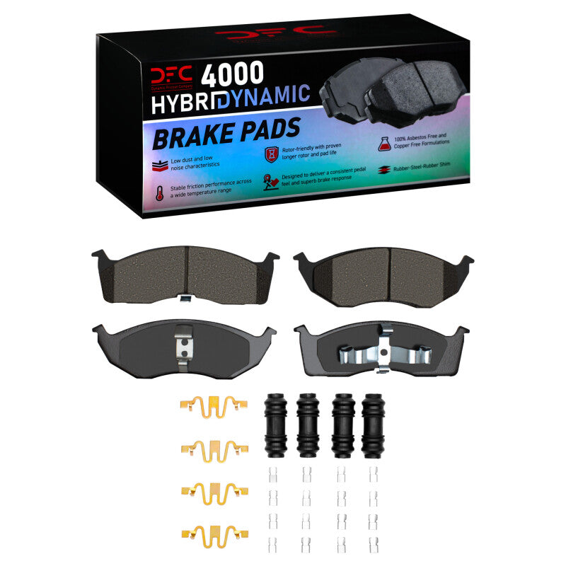 DFC DFC 4000 HybriDynamic Brake Pads Brakes, Rotors & Pads Brake Pads - OE main image