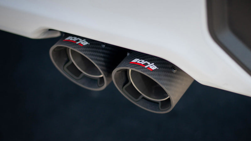 Borla 2024 Chevy Silverado 1500 6.2L V8 S-Type Catback Exhaust w/ Simulator - CF Black Anodized 140994CFBA 140994CFBA User 1