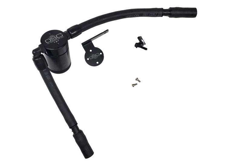 J&L 16-19 Ford Escape 1.5L EcoBoost Passenger Side Oil Separator 3.0 - Black Anodized 3053P-B 3053P-B Photo - Primary