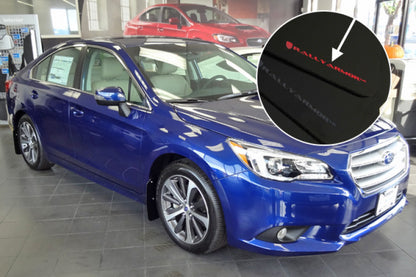 Rally Armor 2015 Subaru Legacy Mud flap Red Logo MF34-UR-BLK/RD User 3
