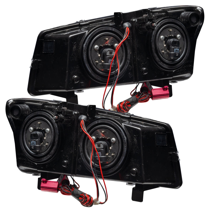 ORACLE Lighting 03-06 Chevrolet Silverado Pre-Assembled LED Halo Headlights -UV/Purple 7197-007 7197-007 Photo - Mounted