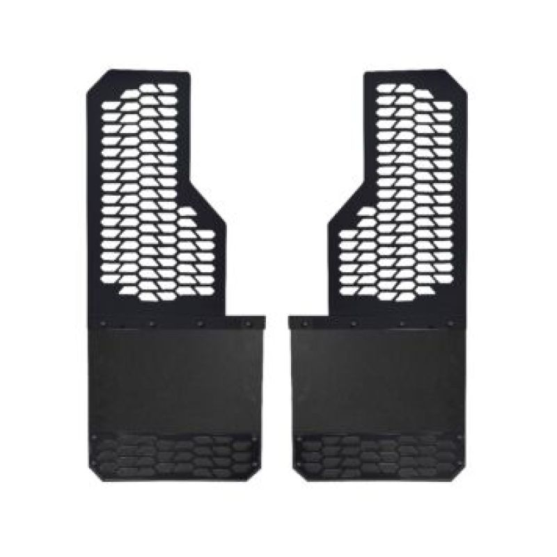 Putco 17-20 Ford SuperDuty Dually - (Fits Rear) - Set of 2 Mud Skins - HDPE w/ Hex Shield 78235 78235 User 1