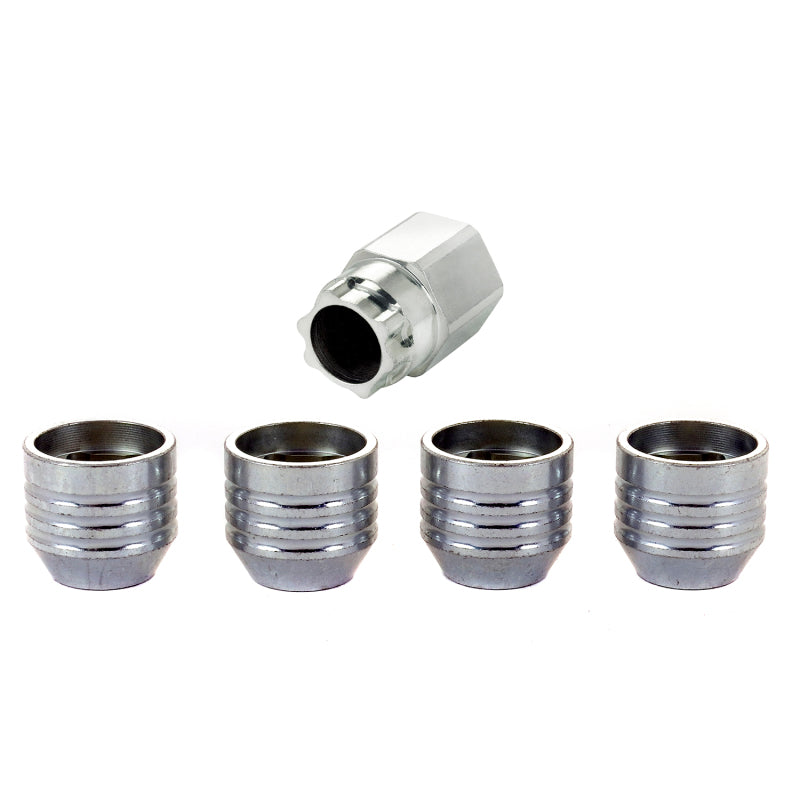 McGard Wheel Lock Nut Set - 4pk. (Under Hub Cap / Cone Seat) 9/16-18 / 7/8 Hex / 1.015in. L 24014 24014 Photo - Primary