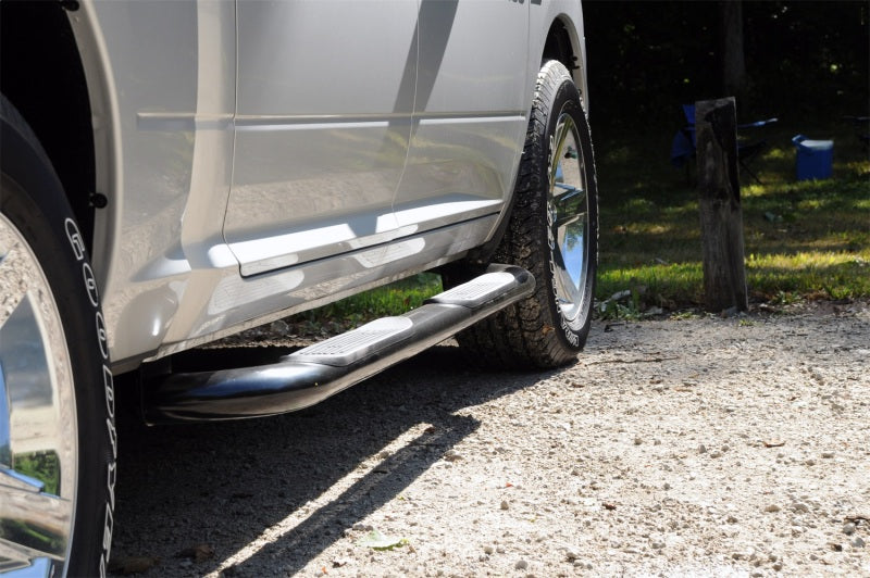 Dee Zee Deezee 94-02 Dodge Ram Tubes - 3In Round Black Steel RegCab DZ370211 DZ370211 Photo - Mounted