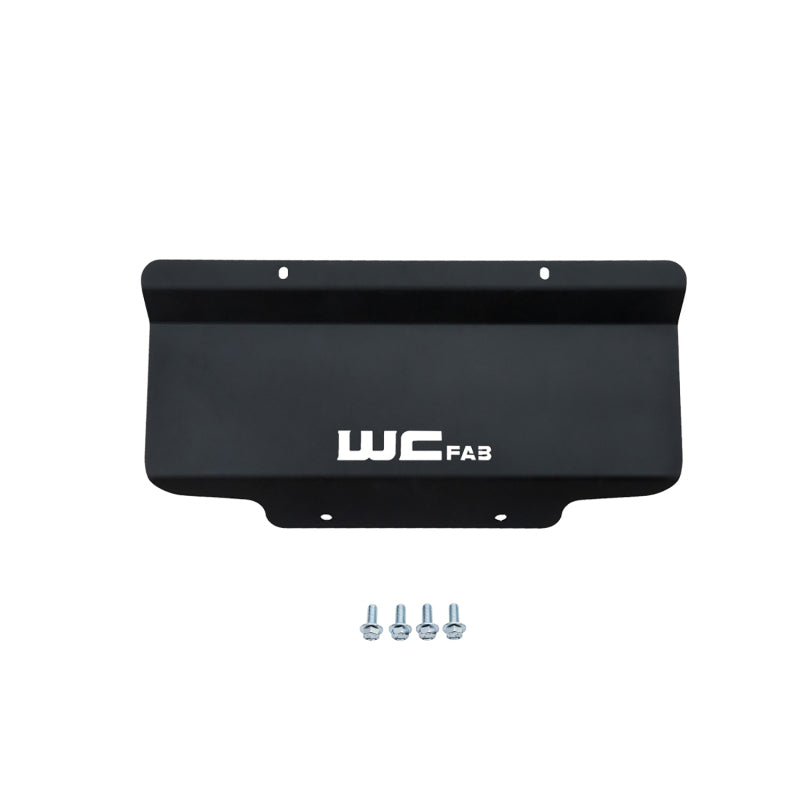 Wehrli 11-19 GM Duramax 6.6L Lower Splash Shield Kit - Gloss Black WCF100432-GB