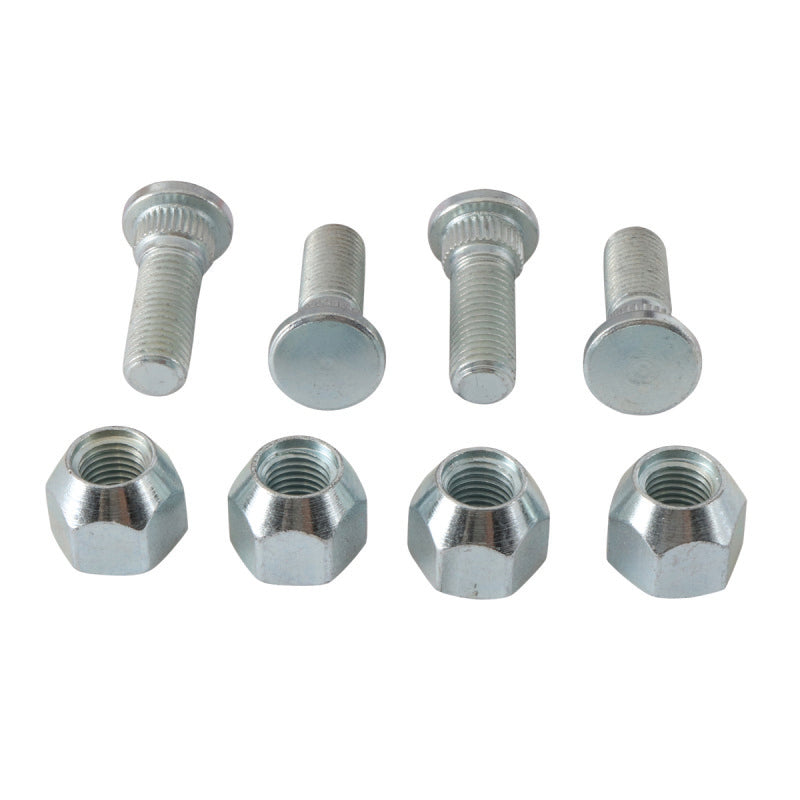 QuadBoss 04-13 Yamaha YFM125 Grizzly Front Wheel Stud & Nut Kit 608239 608239 Photo - Primary