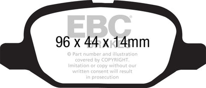EBC Disc Brake Pad Set DP41880R Photo - Primary