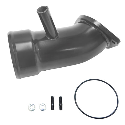 Wehrli 17-19 Chevrolet 6.6L L5P Duramax 3.5in Intake Horn w/PCV Port - Gloss White WCF100721-GW WCF100721-GW Photo - Primary