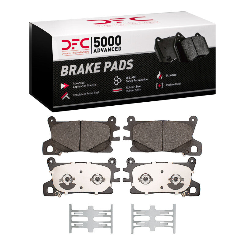 DFC DFC 5000 Advanced Low Met Brake Pads Brakes, Rotors & Pads Brake Pads - OE main image