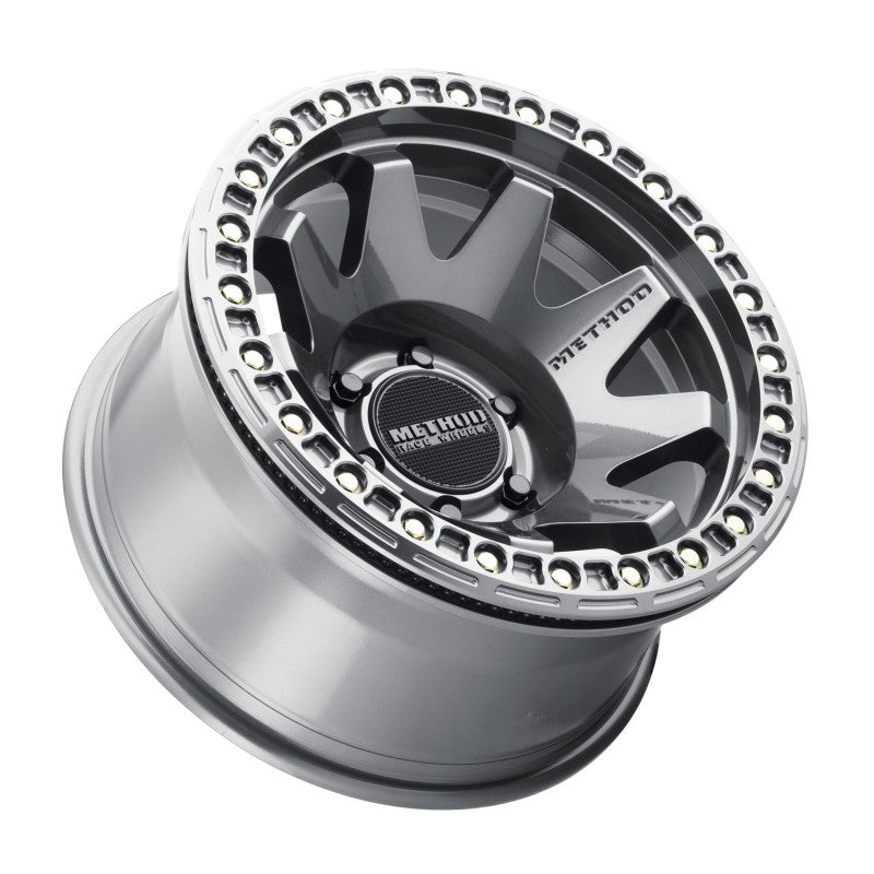 Method Wheels Method MR108 17x9 -44mm Offset 6x5.5 106.25mm CB Gloss Titanium w/BH-H24125-38 Wheel MR10879060844B MR10879060844B User 1