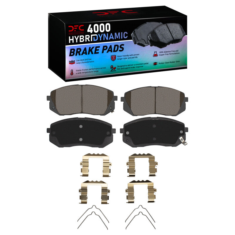 DFC DFC 4000 HybriDynamic Brake Pads Brakes, Rotors & Pads Brake Pads - OE main image