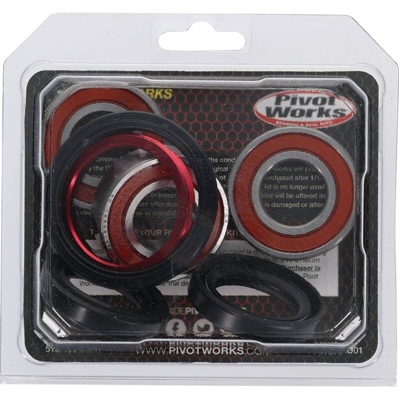 Pivot Works Honda Wheel Bearing Kit Premium Bearings 25-1115-P 25-1115-P Photo - Primary
