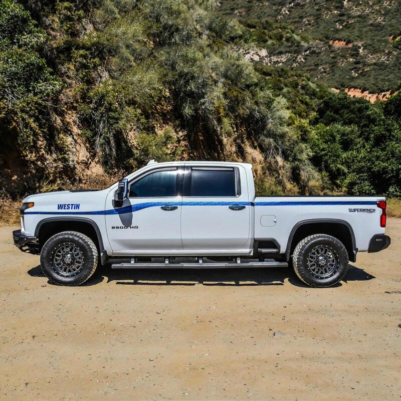 Westin 2020 Chevy Silverado 2500 Crew Cab (6.5ft Bed) R5 M-Series XD W2W Nerf Bars - Textured Black 28-5234765 28-5234765 Photo - Mounted