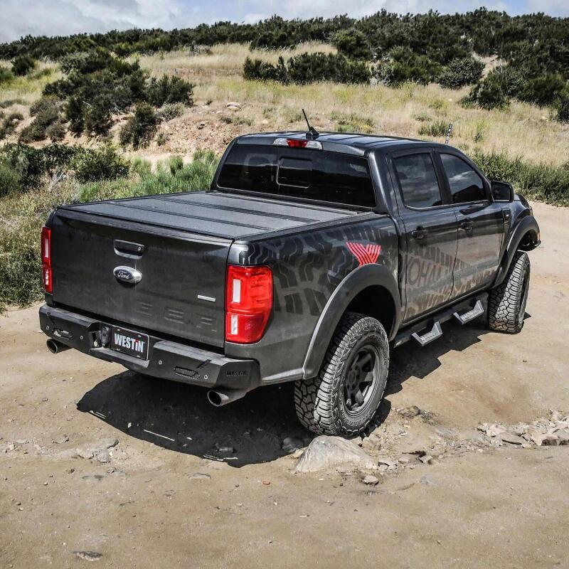 Westin 19-20 Ford Ranger Pro-Series Rear Bumper - Textured Black 58-421085 58-421085 Photo - Mounted