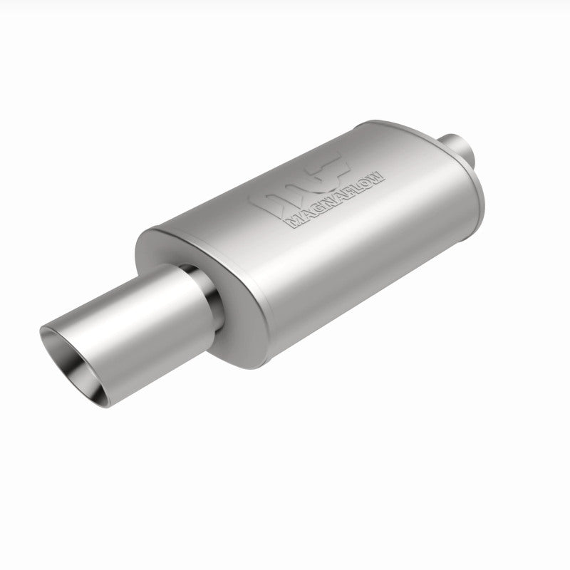 MagnaFlow 5" X 8" Oval Center/Center Performance Muffler With Tip 14829 360 Degree Image Set