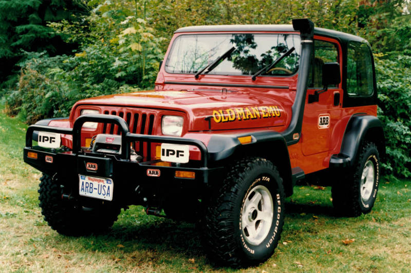 ARB Safari 4X4 Snorkel Vspec Jeep Wrangleryj 4L Pet 87-96 SS1000HF SS1000HF Photo - lifestyle view
