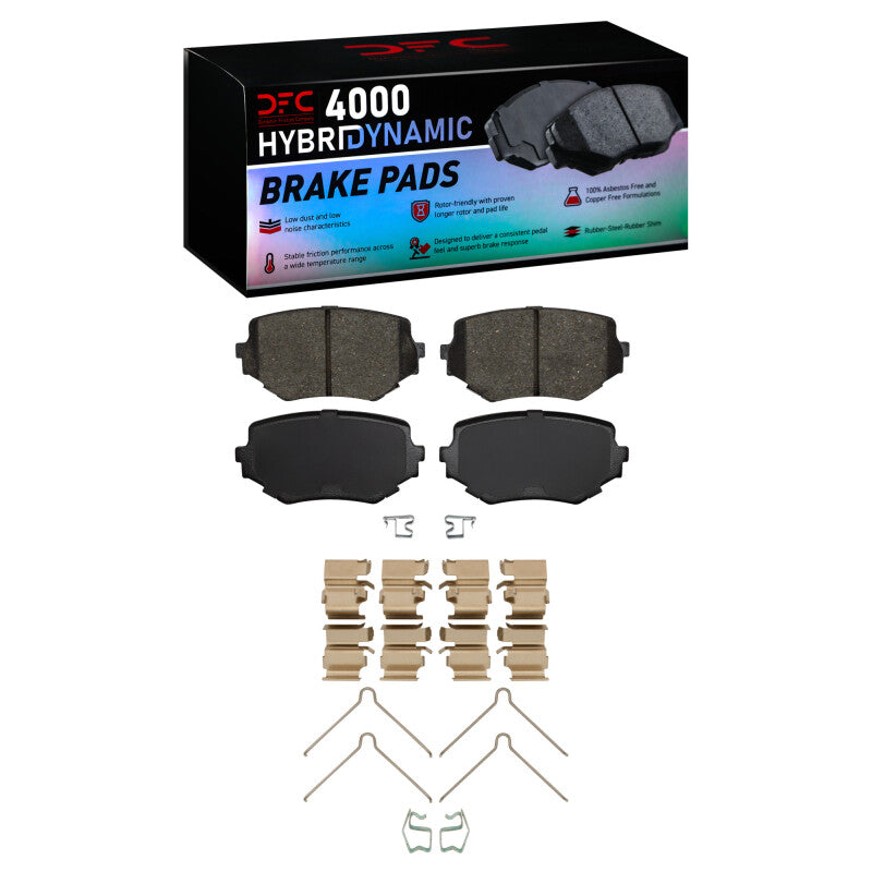 DFC DFC 4000 HybriDynamic Brake Pads Brakes, Rotors & Pads Brake Pads - OE main image